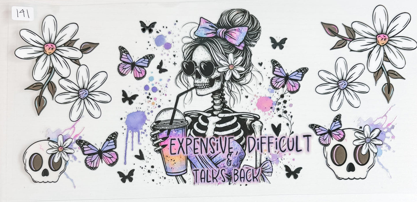 Expensive, Difficult, & Talks Back Wrap 141