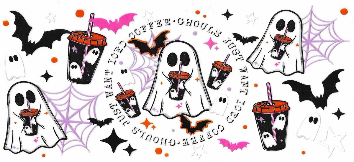 Coffee Ghosts Wrap 2386