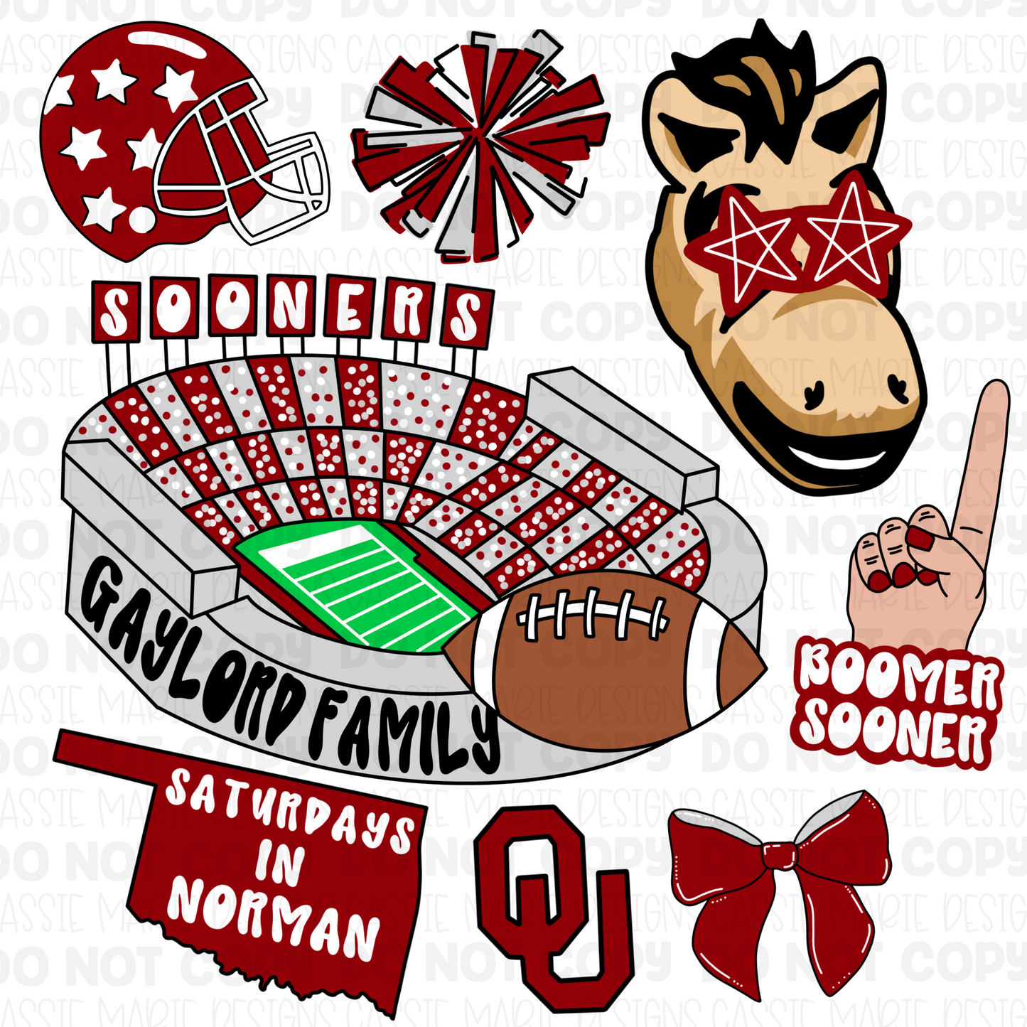 Oklahoma game day png