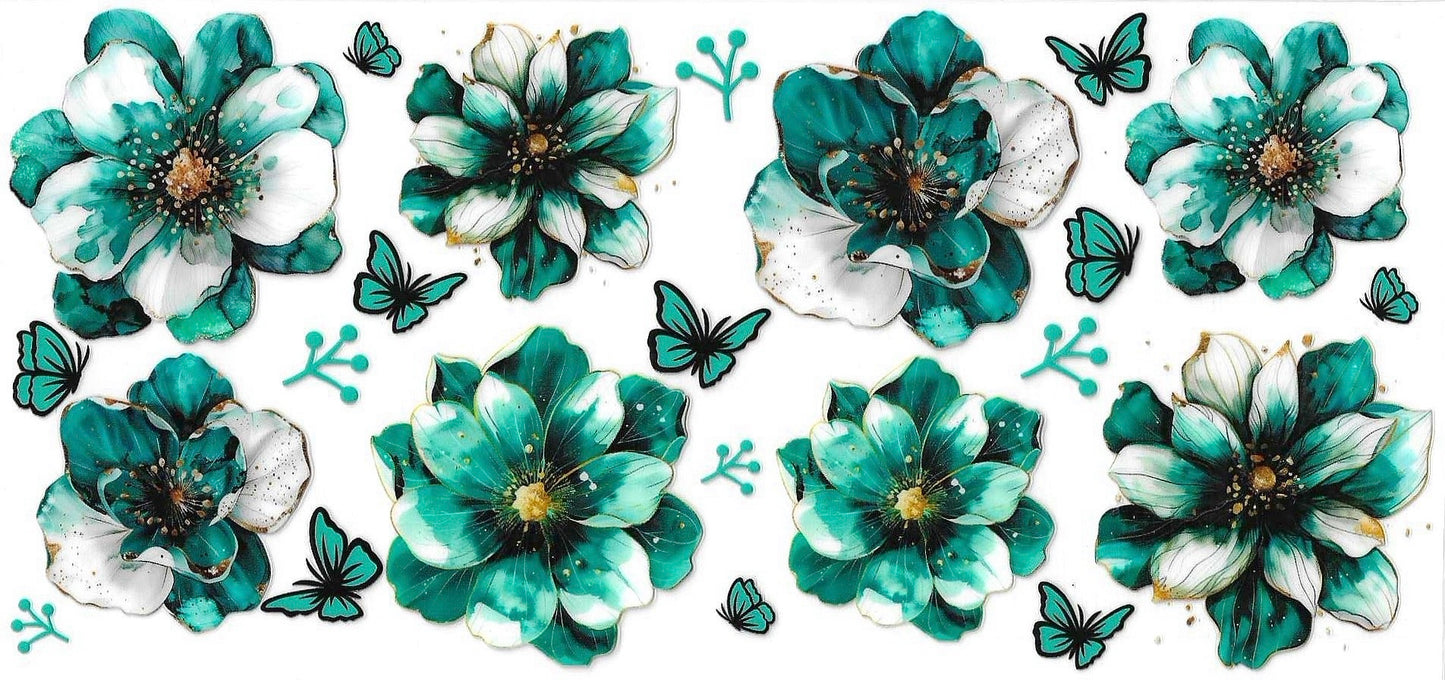 Flower Double-Sided Wrap 1884