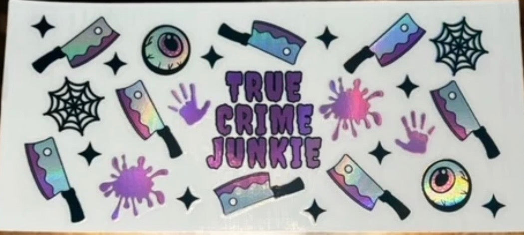 True Crime Junkie Holographic Wrap 1929