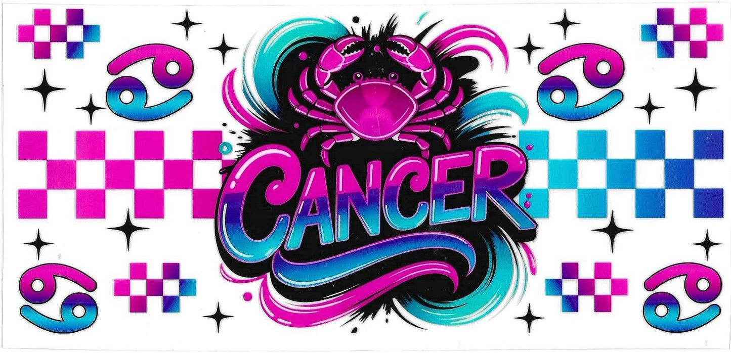 Neon Zodiac Sign Wrap