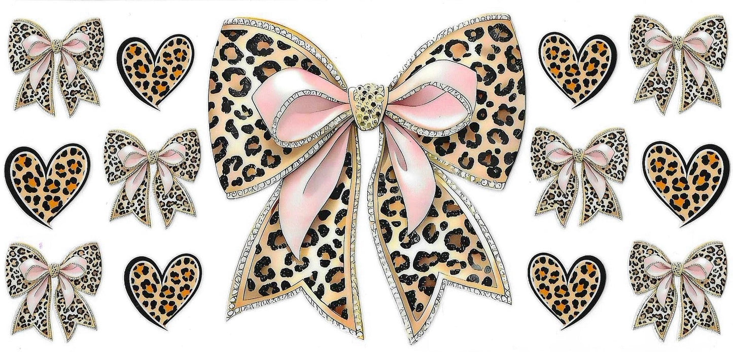 Leopard Bow Wrap 1150