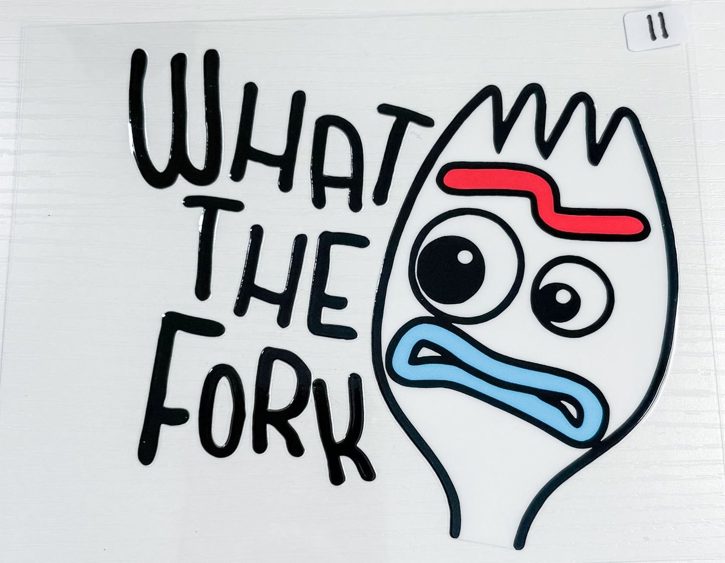 What The Fork Decal 11