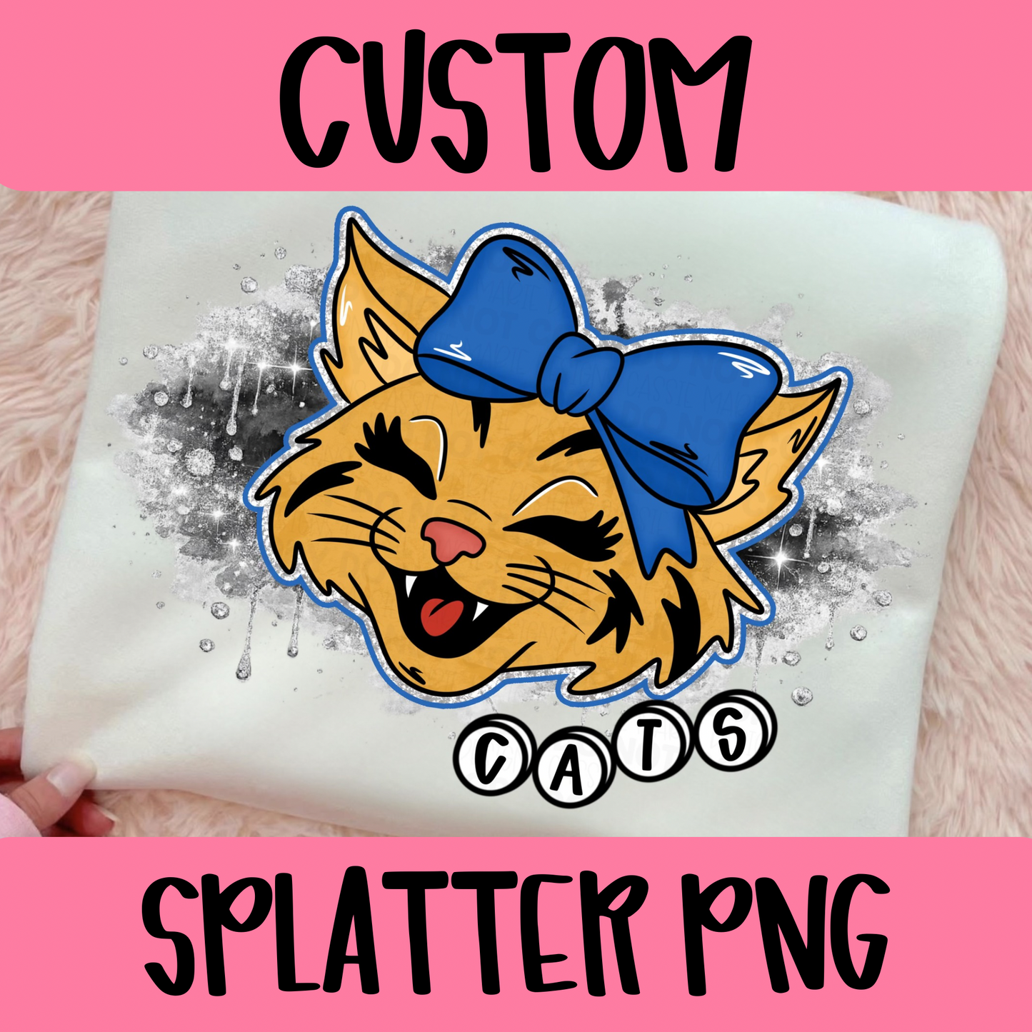 CUSTOM Splatter PNG