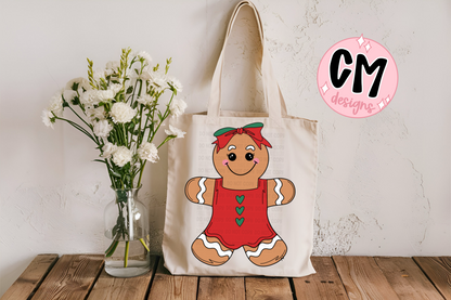 Gingerbread girl svg png