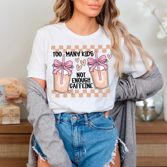 Too Many Kids, Not Enough Caffeine PNG