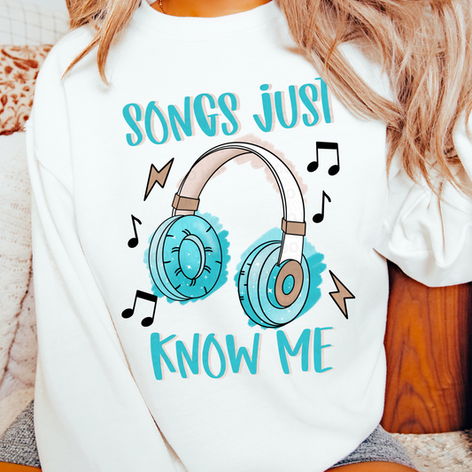 Songs Just Know Me PNG