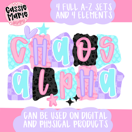 Chaos Torn Paper Alpha Set