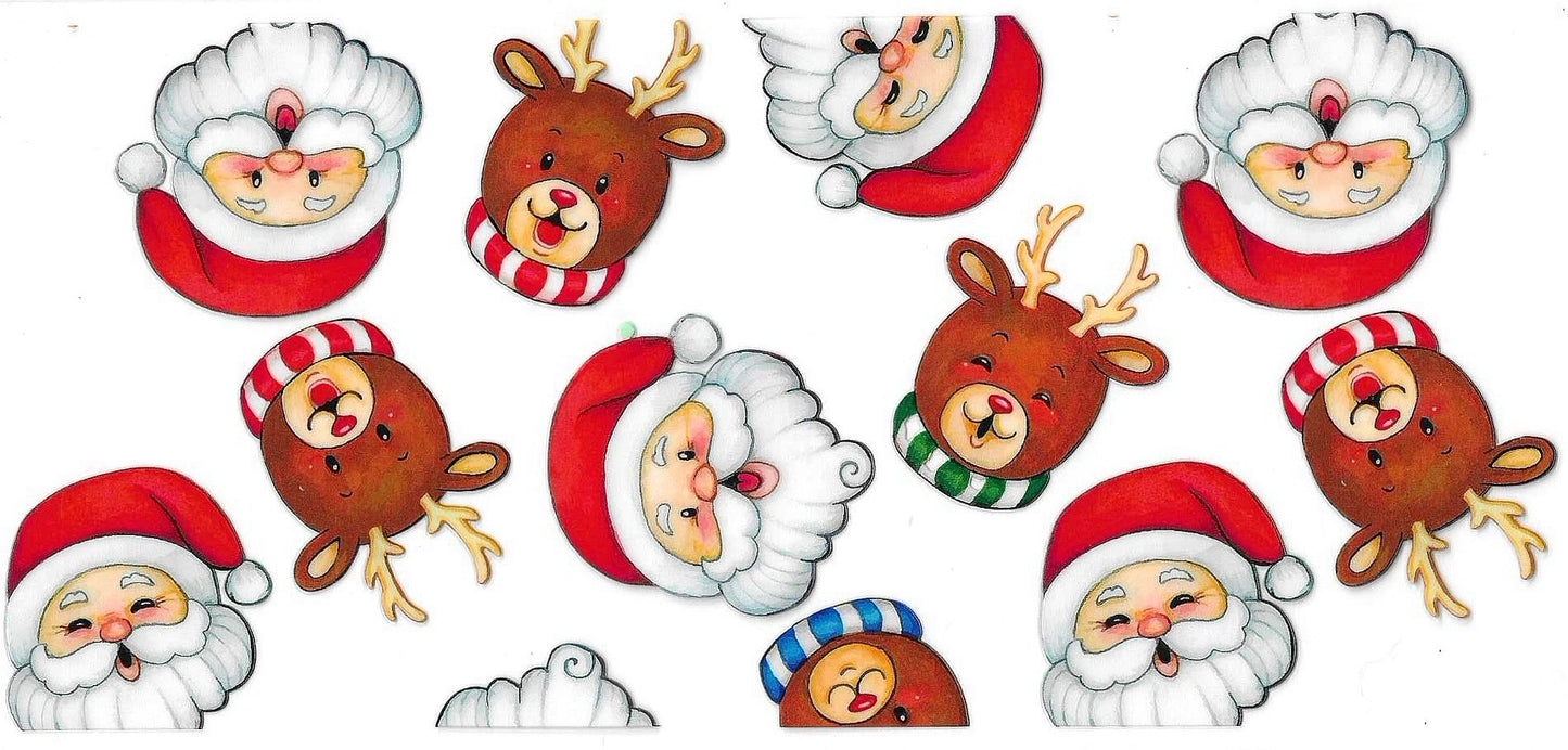 Christmas Double-Sided Wrap 1862