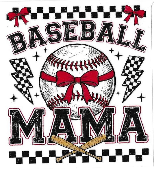 Baseball Mama Decal 384