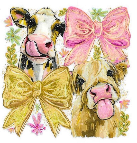 Highland Cows Decal 1652