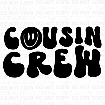 Cousin crew svg png