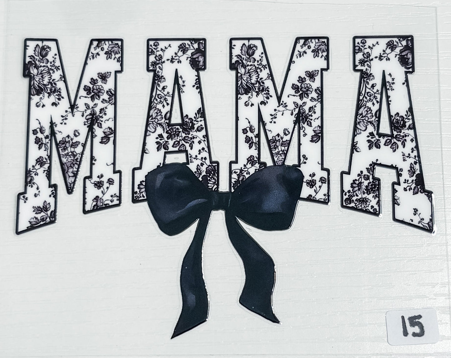 Mama Bow Decal 15
