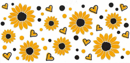 Sunflowers Double-Sided Wrap 2286