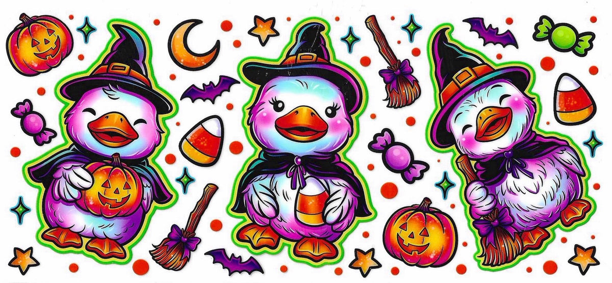 Halloween Ducks Wrap 2372
