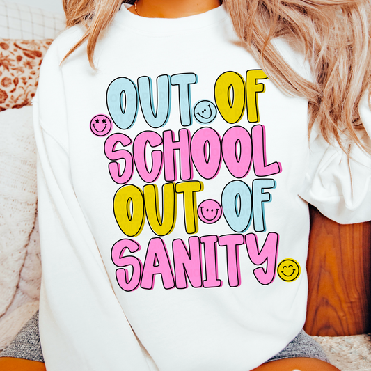 Out of School Out of Sanity PNG
