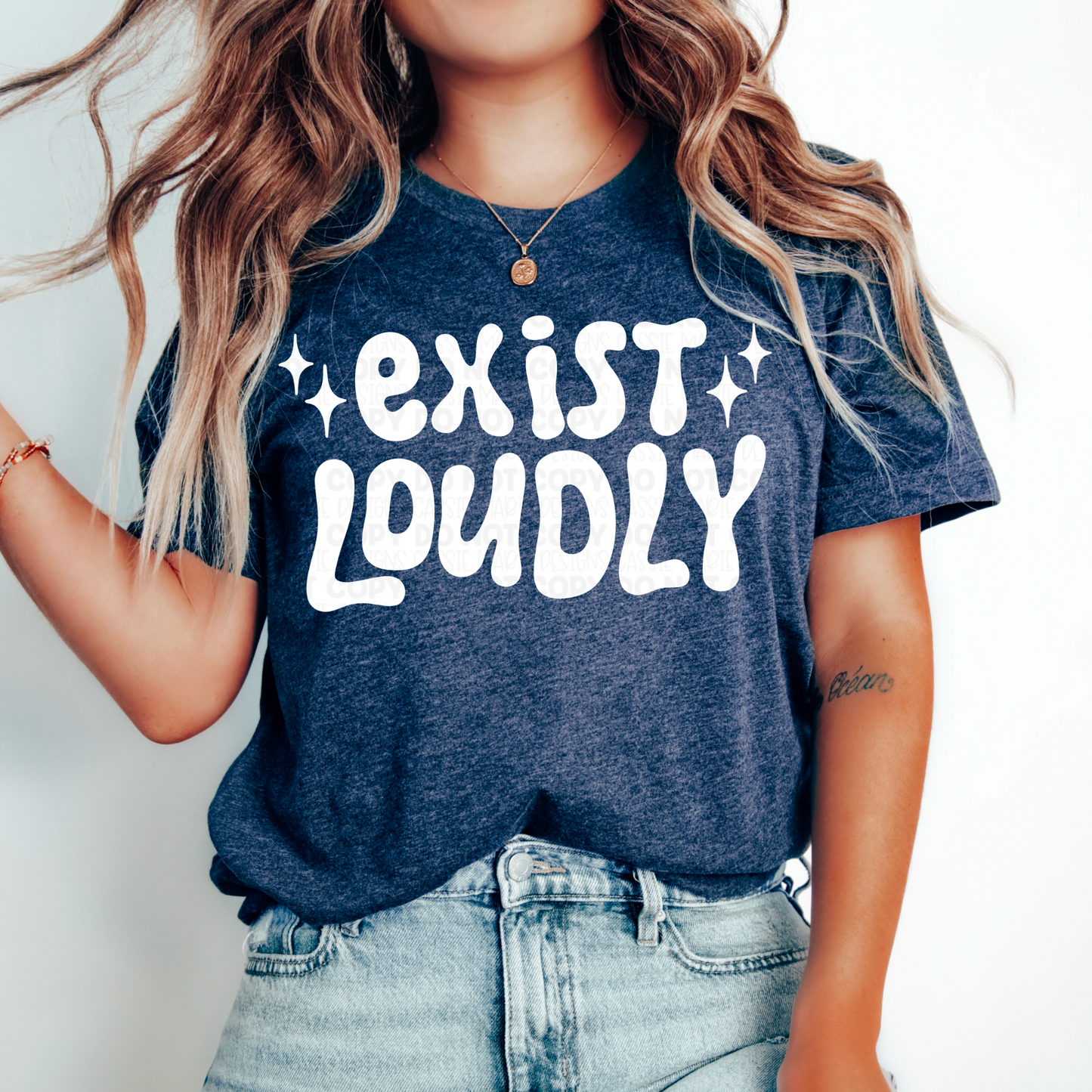 Exist Loudly PNG