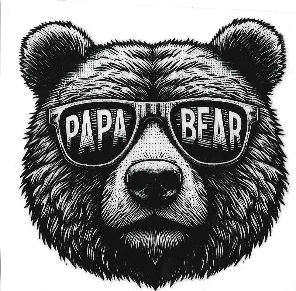 Papa Bear Decal 379