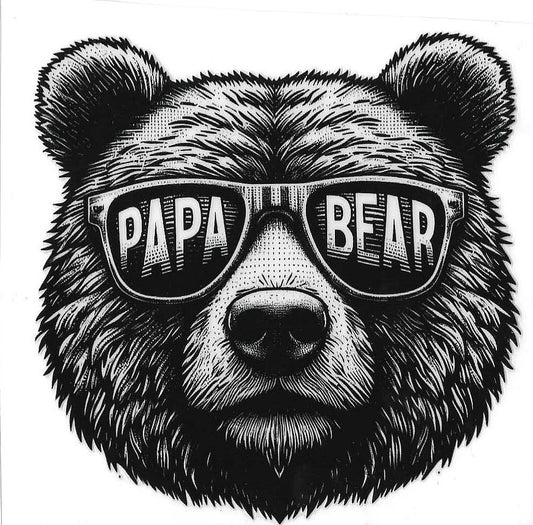 Papa Bear Decal 379