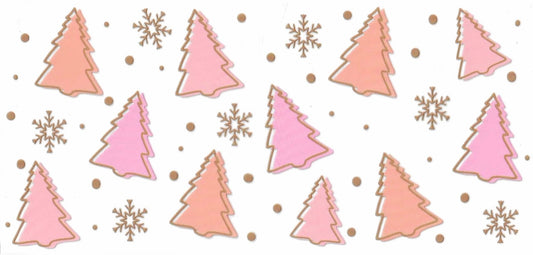 Christmas Trees Double-Sided Wrap 2143