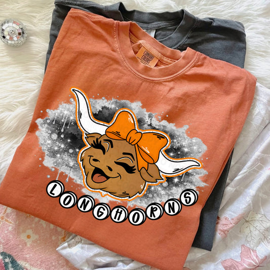 Texas Longhorns Splatter PNG