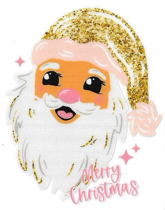 Christmas Santa Decal 1784