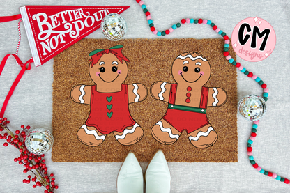 Gingerbread man svg png