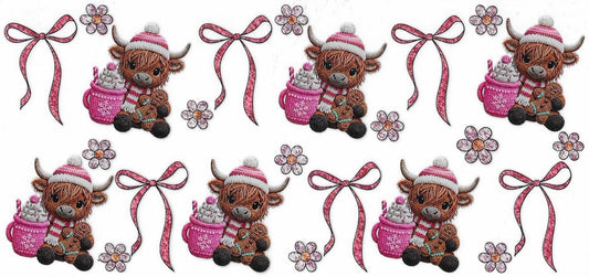 Winter Cow Double-Sided Wrap 2341