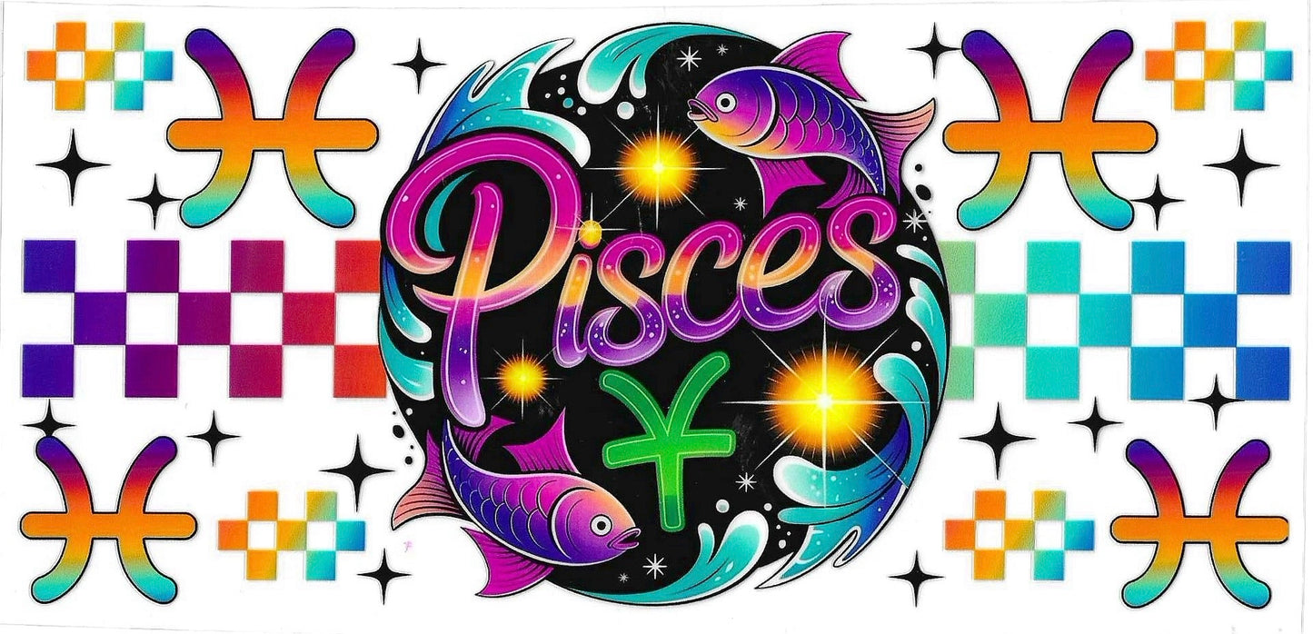 Neon Zodiac Sign Wrap
