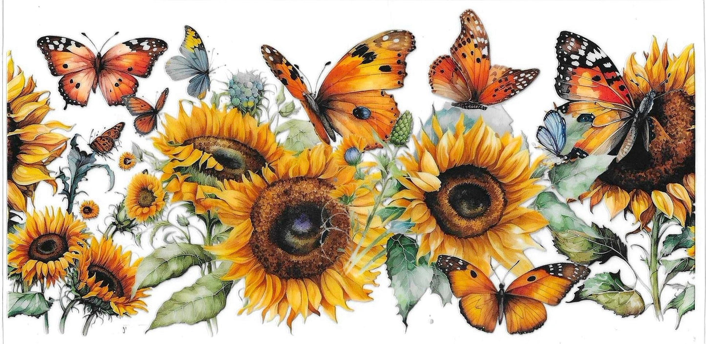 Sunflower Double Sided Wrap 822
