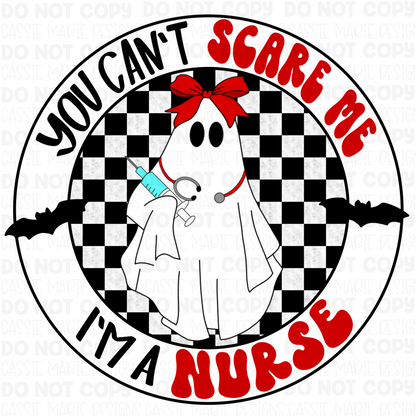 You can’t scare me i’m a nurse png