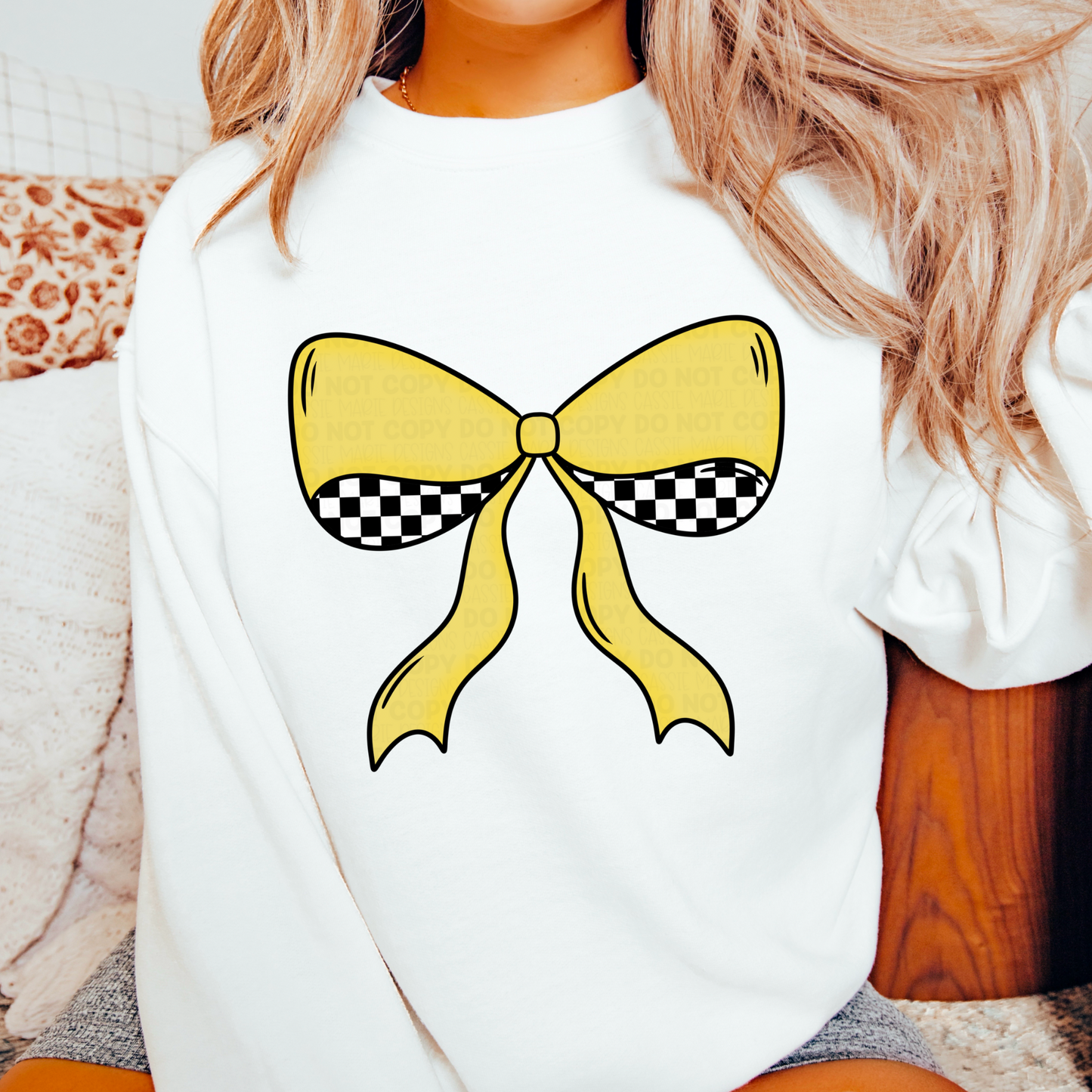 Checkered Coquette Bows