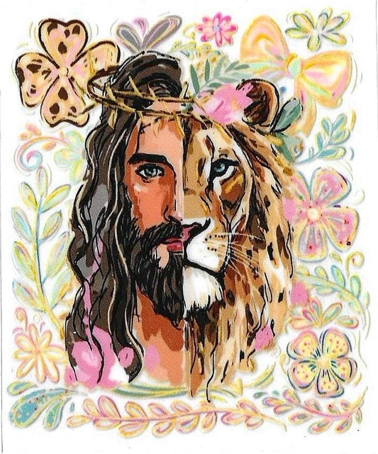 Jesus Lion Decal 1661
