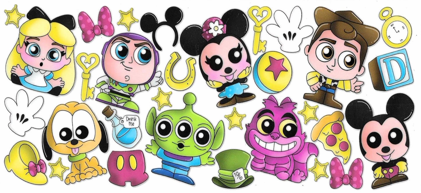 Plushy Characters Wrap 1933