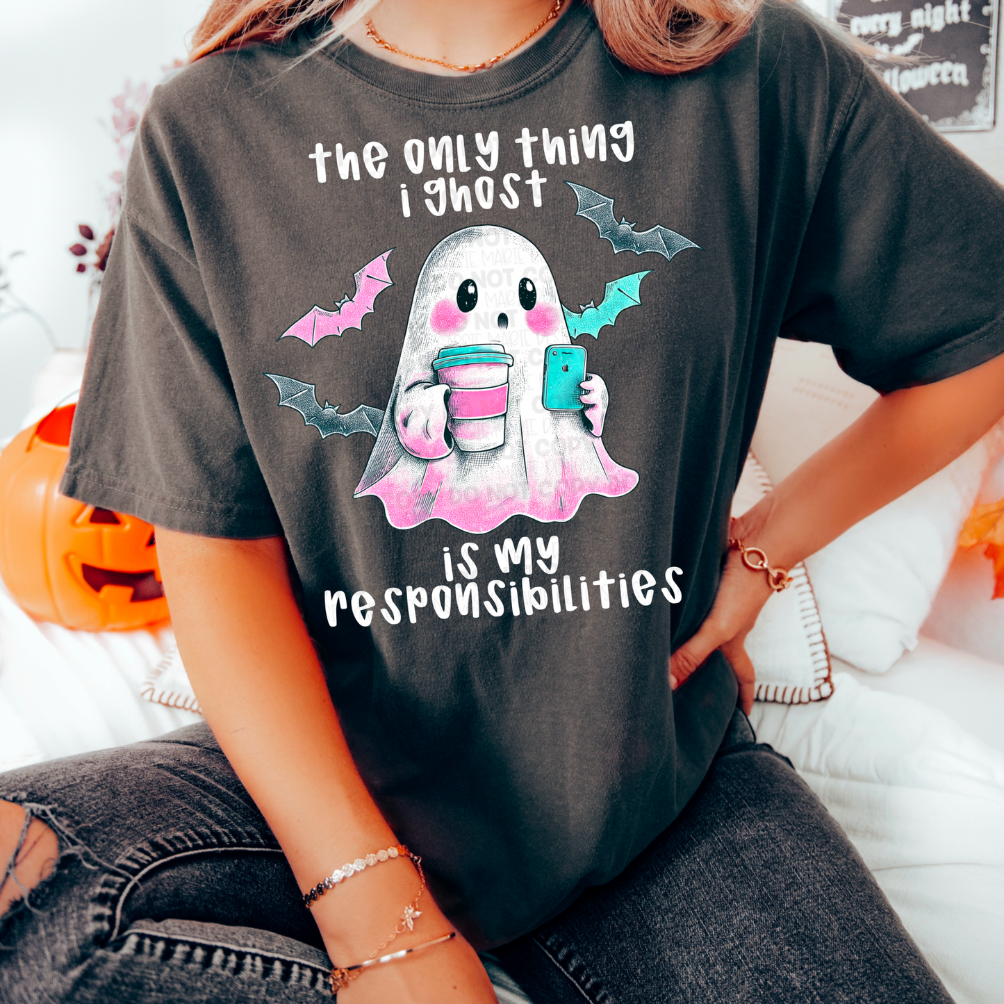 The Only Thing I Ghost Is My Responsibilities PNGs
