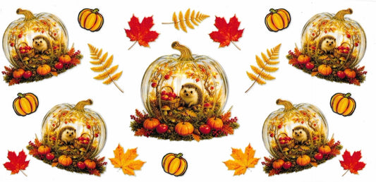 Fall Hedgehog Wrap 2191