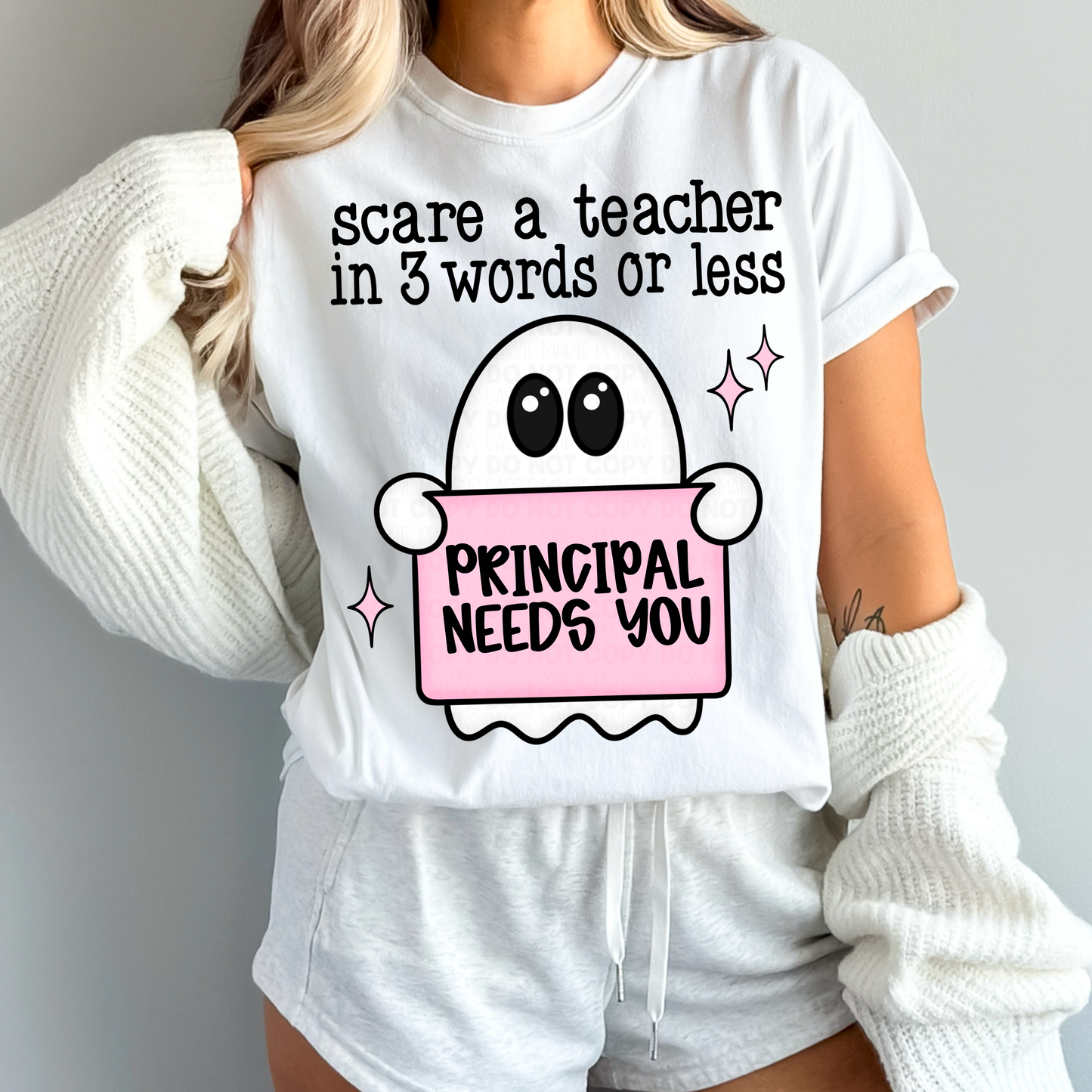 Scare A Teacher PNGs