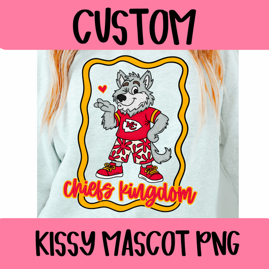 CUSTOM Kissy Mascot PNG