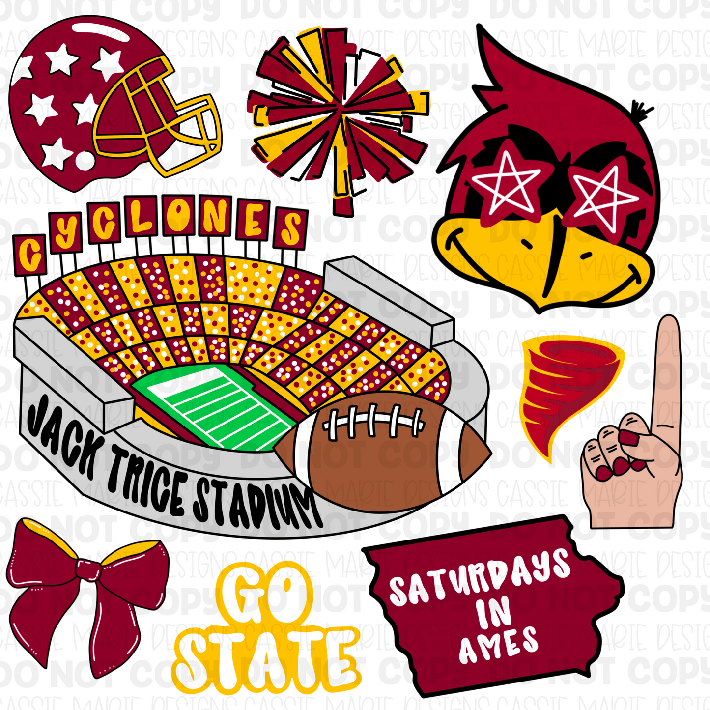 Iowa state game day png