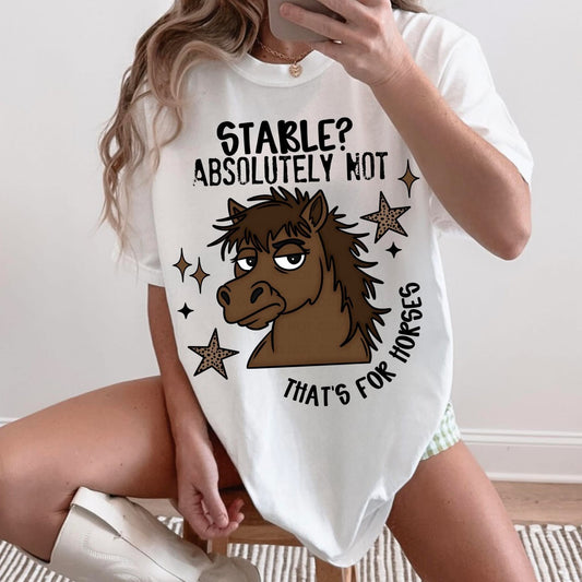 Stable? Absolutely Not PNG