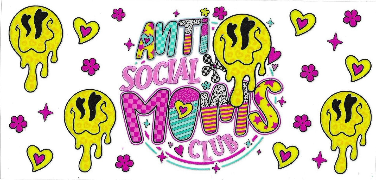 Anti Social Moms Club Wrap 838