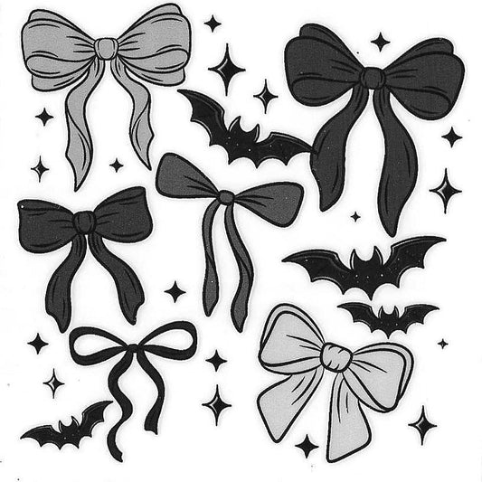 Halloween Bows Decal 1780