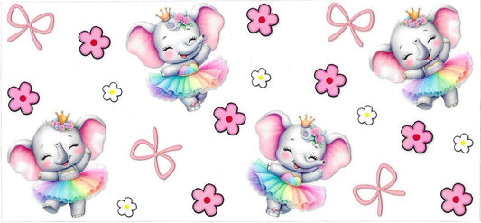 Elephants Double Sided Wrap 831