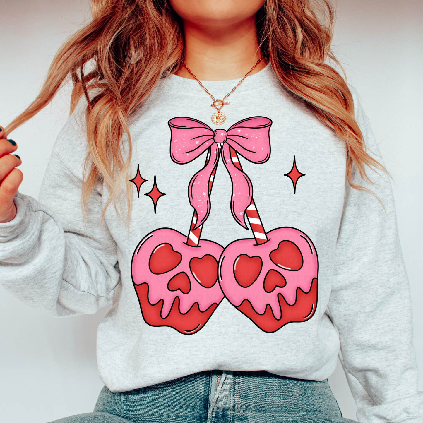 Pink and Red Candy Apple PNGs
