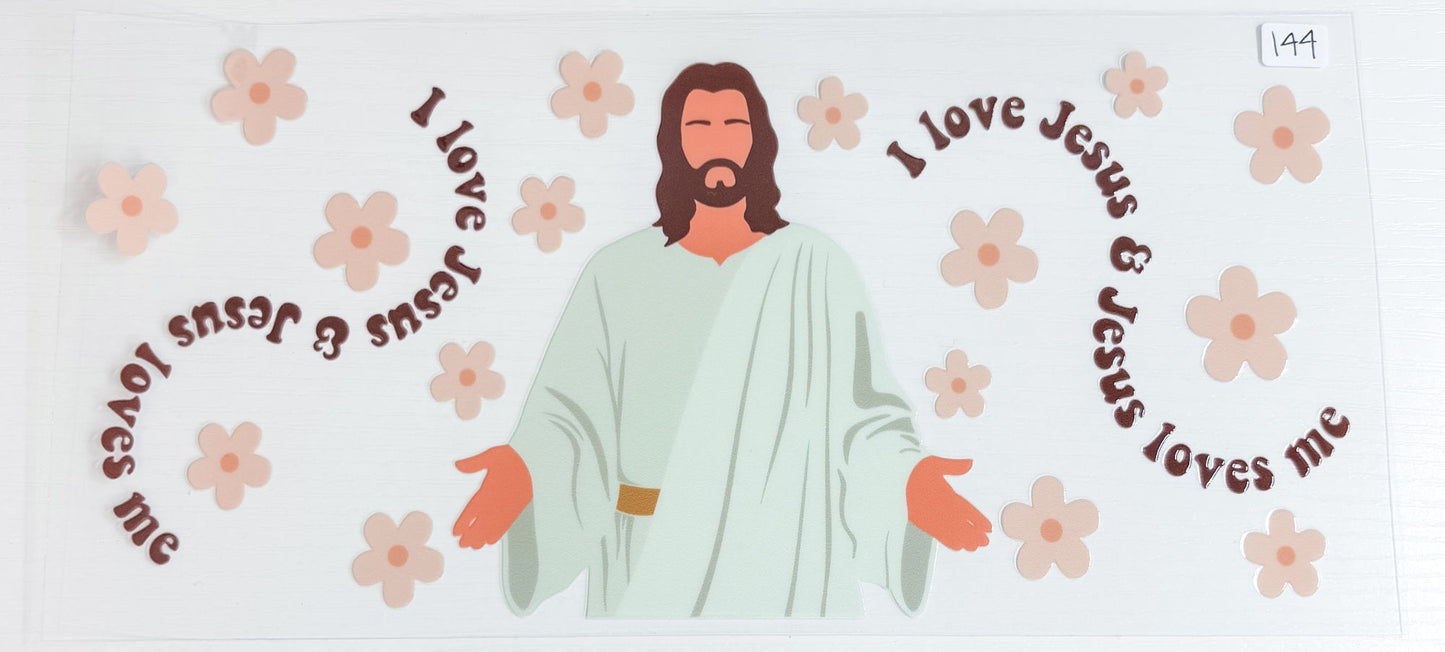 I Love Jesus Wrap 144