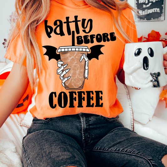 Batty Before Coffee PNG
