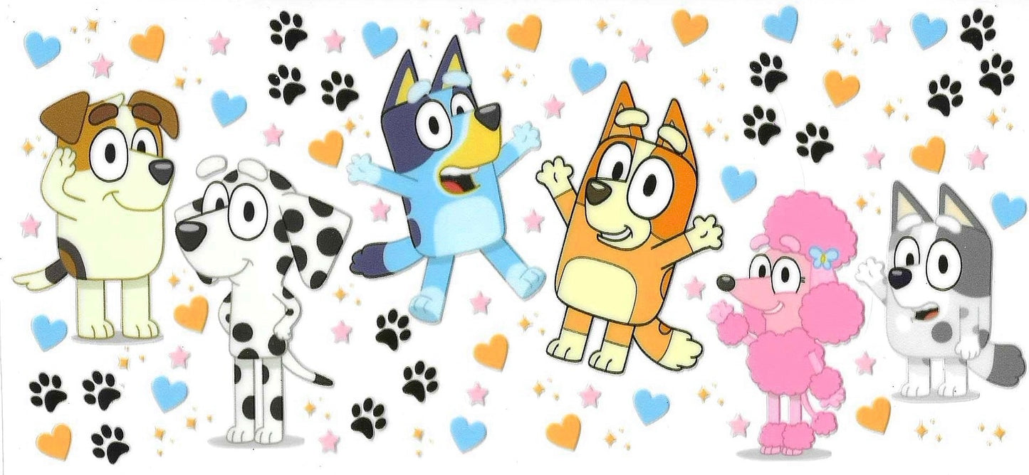 Blue Friends Wrap 401