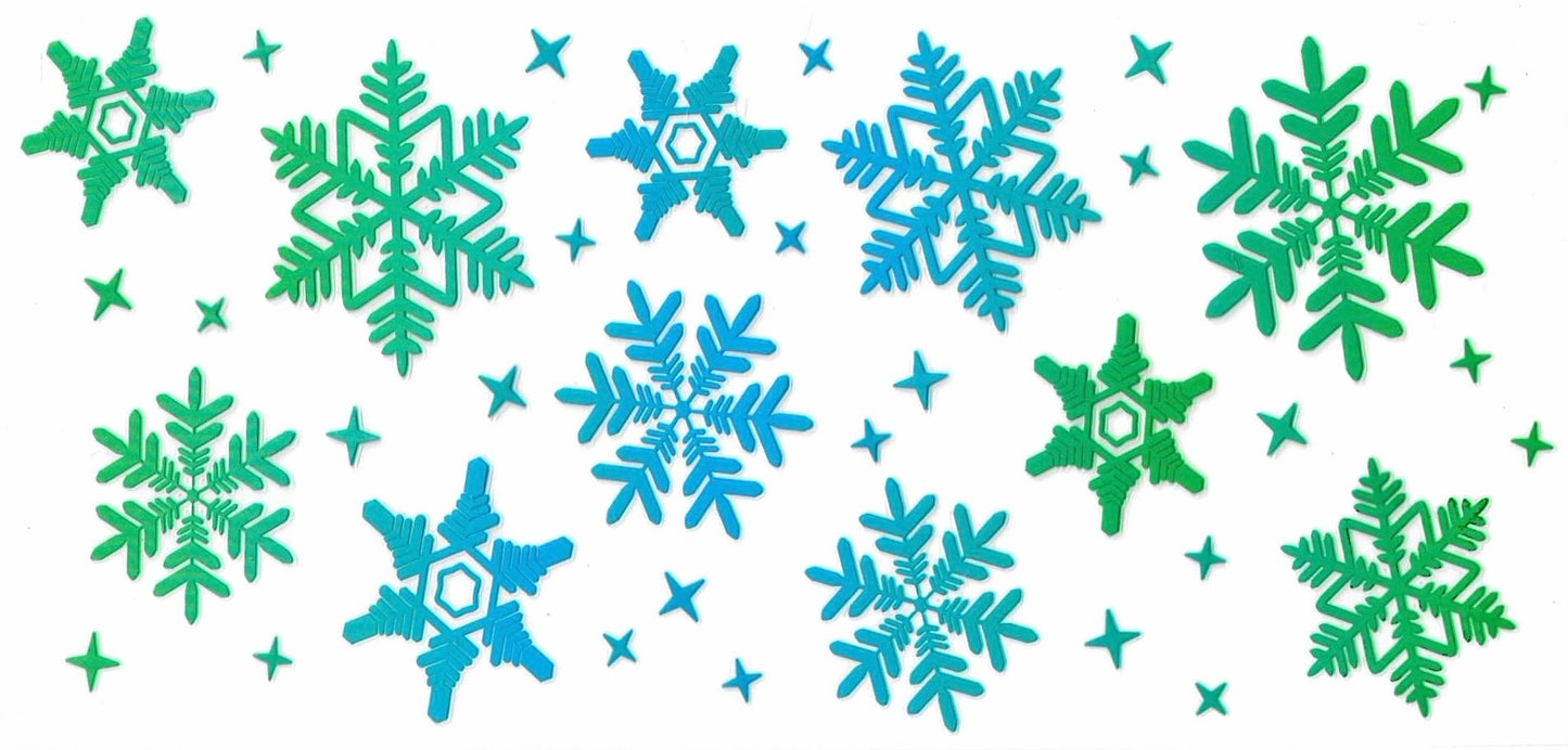 Snowflake Double-Sided Wrap 2138