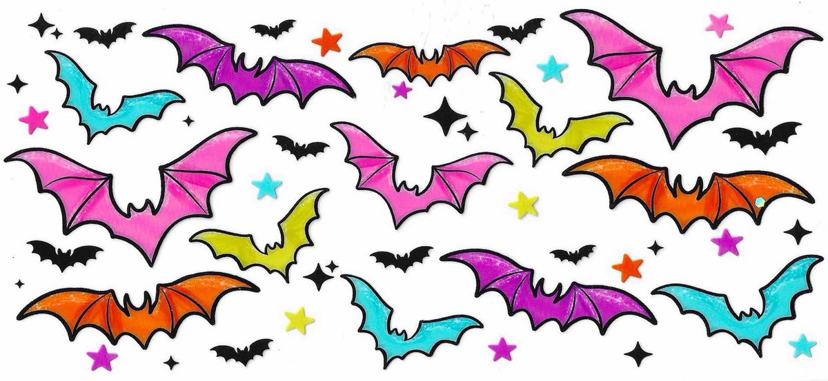 Halloween Bats Wrap 2365